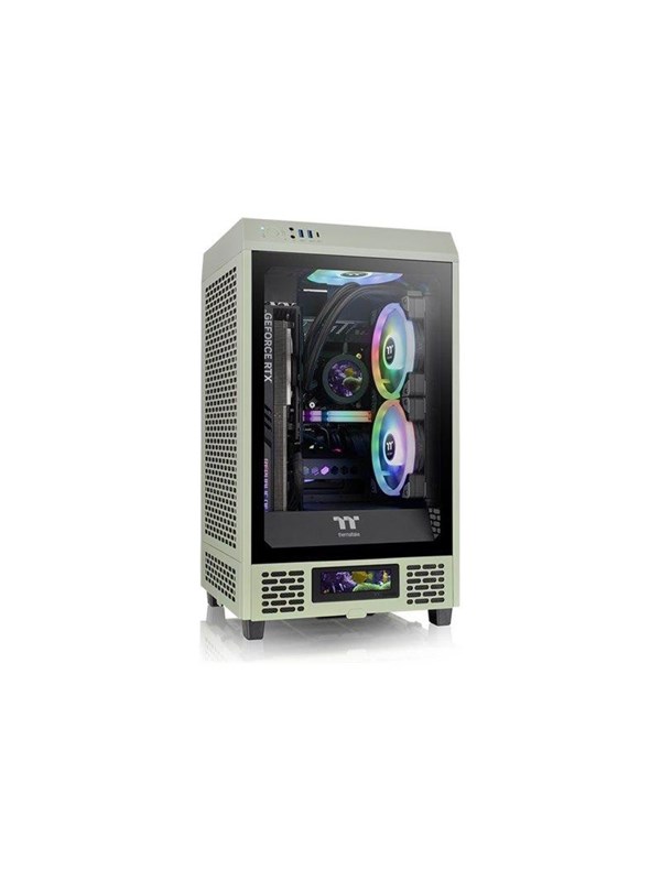 Thermaltake The Tower 200 - Kabinett - Tower - Grønn