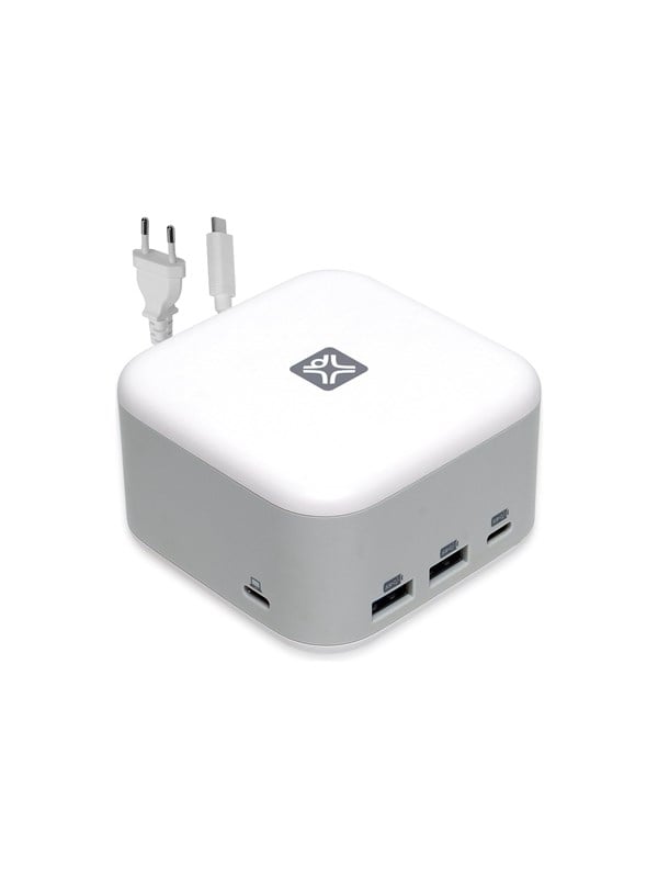 XtremeMac XWH-XCP-03 laptop dock/port replicator USB-hub - USB 3.0 - 6 porter - Hvit