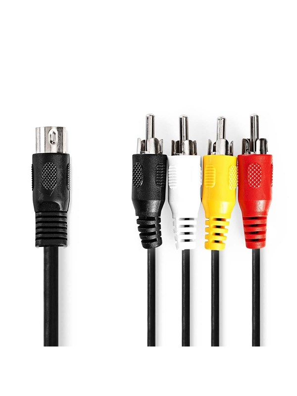 Nedis CAGL20400BK10 audio cable