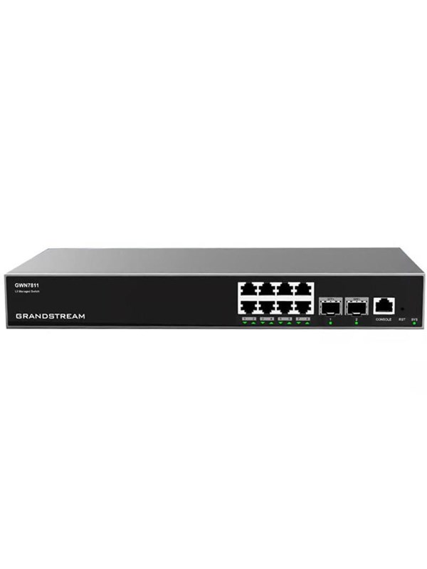 Grandstream GWN7811 8-Port Layer 3 Managed Switch