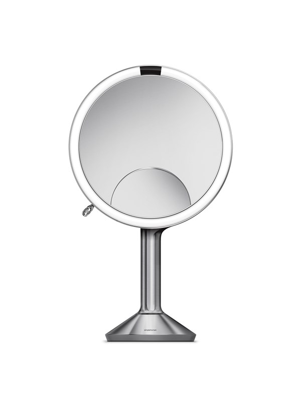 Simplehuman Sensor speil trio, børstet