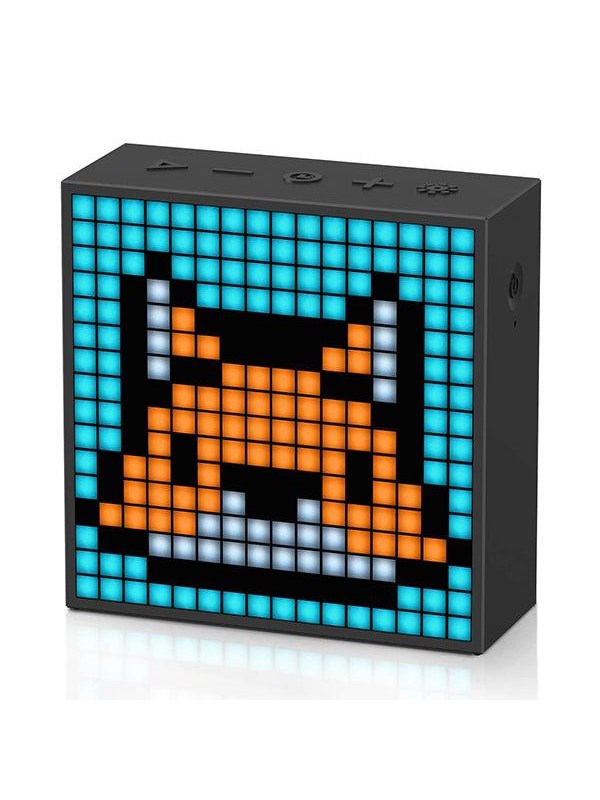Divoom - Timebox-Evo Pixel Art Speaker 16x16 DIY LED Display Alarm Clock Box - Vekkerklokke
