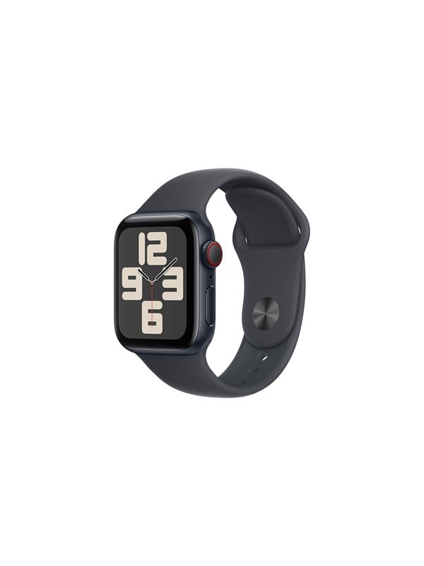 Apple Watch SE GPS + Cellular 40mm - Midnight Aluminium Case with Midnight Sport Band - S/M