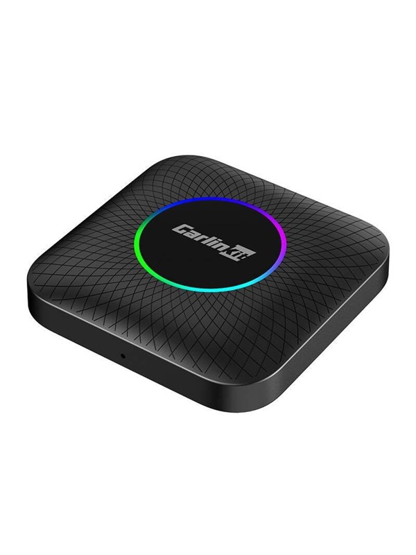 Carlinkit TBOX PLUS LED Wireless Adapter 4GB/64GB Apple CarPlay / Android Auto - Black