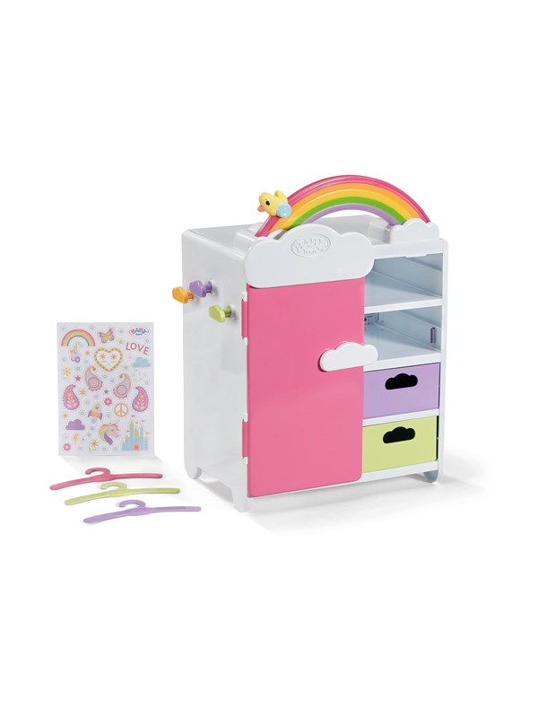 Baby Born Rainbow Wardrobe