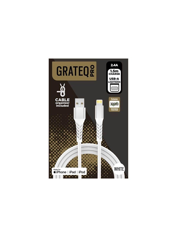 Grateq PRO Lightning cable - Lightning / USB - 1.5 m