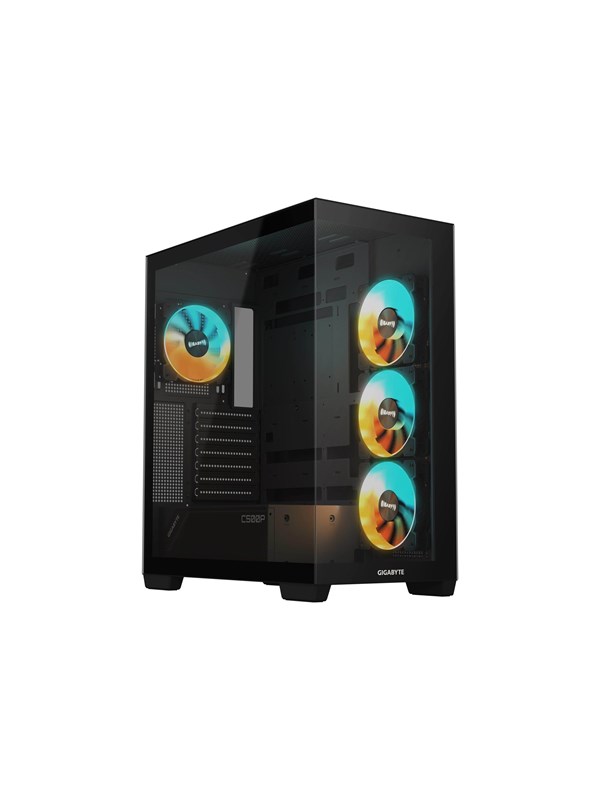 GIGABYTE C500 PANORAMIC STEALTH - Kabinett - Tower - Svart