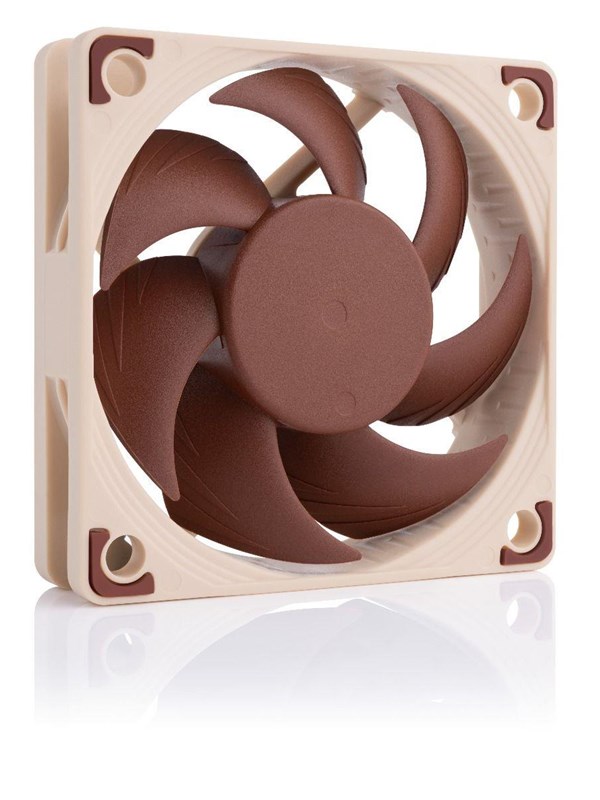Noctua NF-A6x15 PWM - Kabinettvifte - 60mm - Brun - 20 dBA