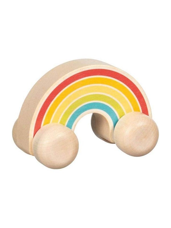 Goki Wooden Vehicle Rainbow