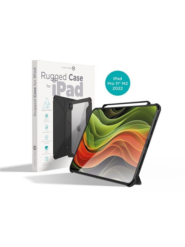 Mobile Origin Rugged Case - black - iPad Pro 11" M2 2022 4th gen