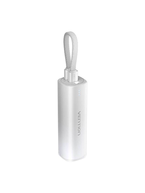 Vention Powerbank 5000mAh FHWM0 20W + USB-C to lightning cable (gray) - 5000 mAh