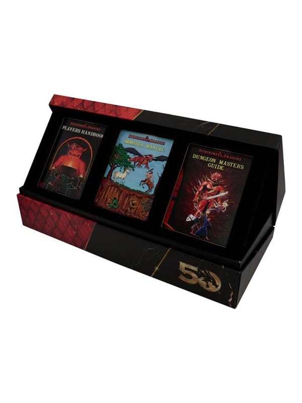 FaNaTtik Dungeons & Dragons 50th Anniversary 1st Edition Book Cover Ingot Set