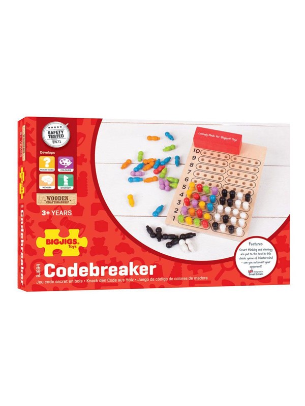 Bigjigs Wooden Game Crack the Code