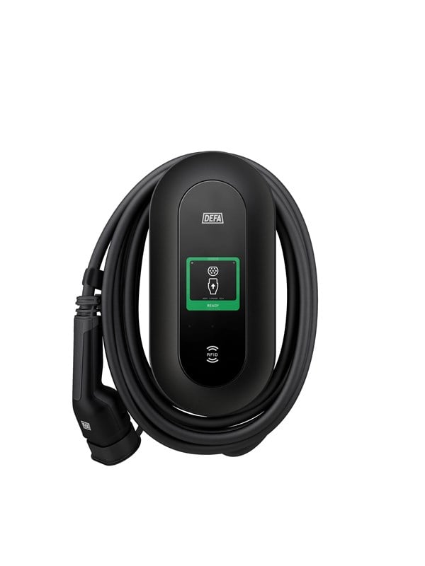 Defa Power Home charging box 22kW incl. 6 meter cable 4/5G and WiFi Black
