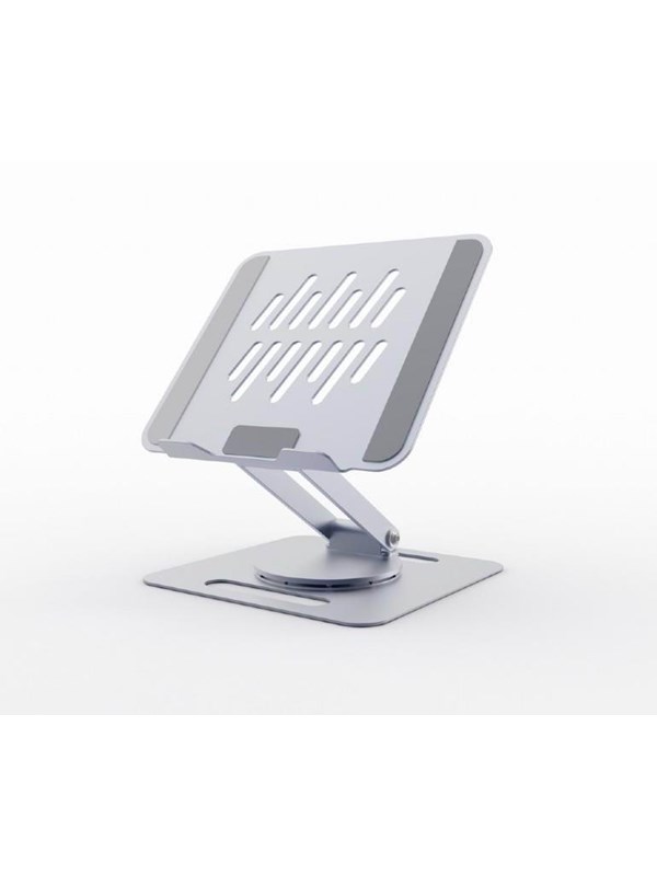 Gembird Rotating notebook riser stand - Space Grey