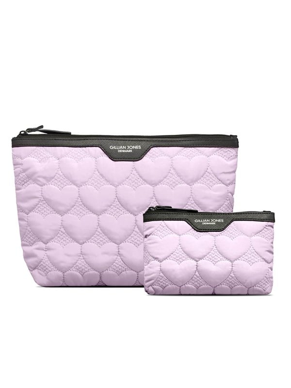 Gillian Jones Urban Travel 2-Piece Set - Purple Hearts