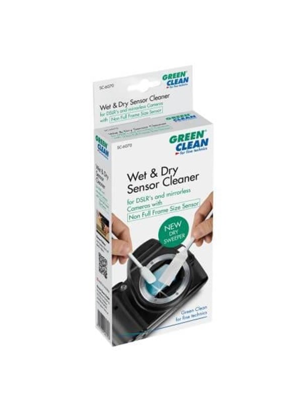 Green Clean Sensor Cleaning Scraper SC-6070 APS-C 4pcs Blister