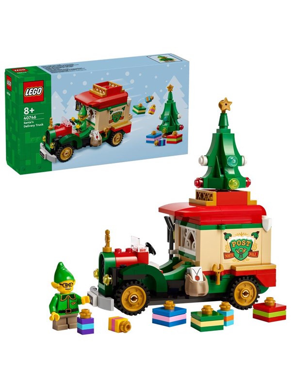 LEGO Icons 40746 Julenissens julepostbil