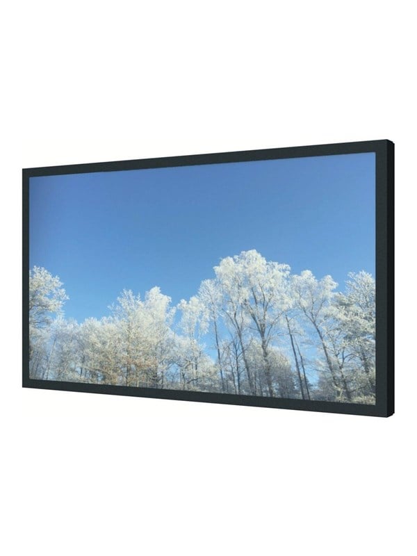 HI-ND Wall Casing PROTECT mounting kit - landscape - for LCD display - black RAL 9005 - Max - recommended for 43"