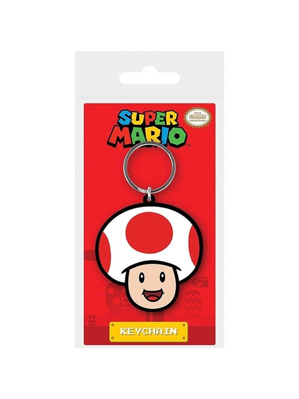Pyramid - SUPER MARIO (TOAD) PVC - Nøkkelring