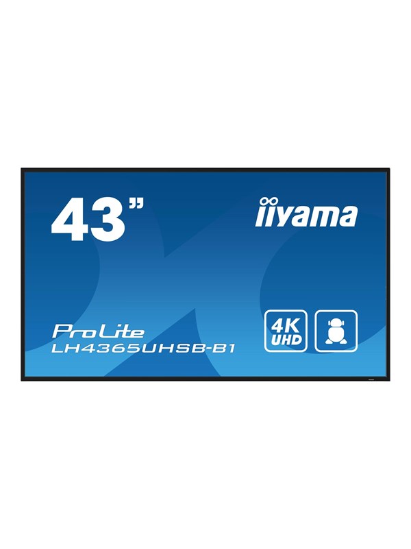 iiyama ProLite LH4365UHSB-B1 - 3840x2160 (4K) - 60Hz - IPS