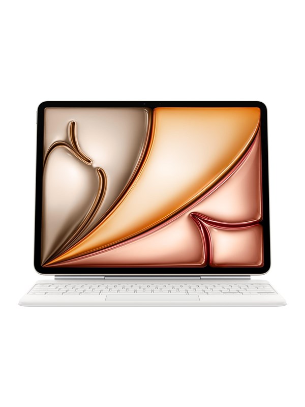 Apple Magic Keyboard for iPad Air 13" M4 | M3 | M2 - Danish - White - Tastatur & Foliosett - Dansk - Hvit