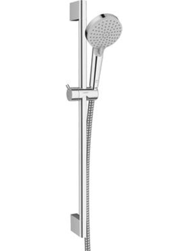 Hansgrohe Vernis Blend shower set Vario EcoSmart with shower rod Crometta 65 cm chrome