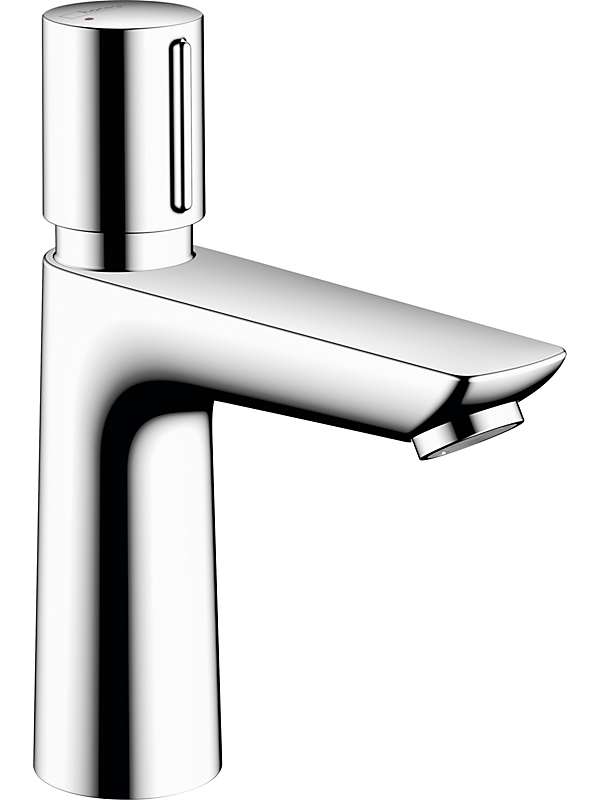 Hansgrohe Talis E washbasin mixer, self-closing with temperature control, chrome
