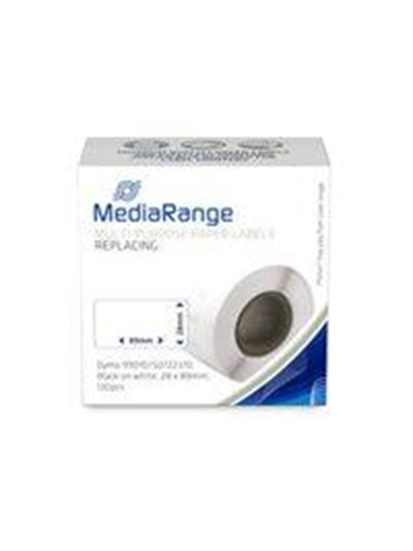 MediaRange - labels - 130 label(s) - 28 x 89 mm (alternative for: DYMO 99010 DYMO S0722370)