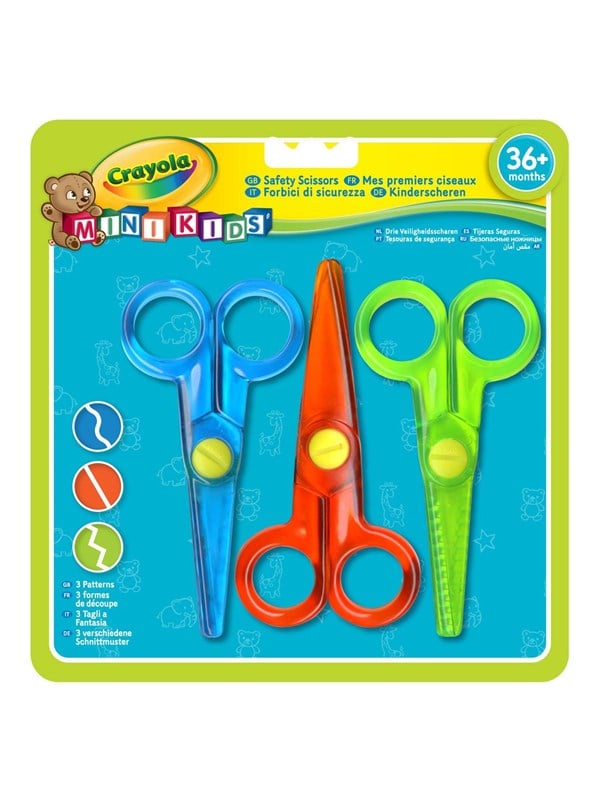 Crayola - Mini Kids - Children's Scissors 3 pcs.