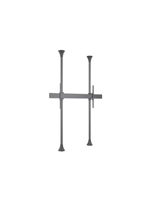 Multibrackets M Pro Series mounting kit - single side - for flat panel - fixed arms - black - Max 80 kg - recommended for 110"