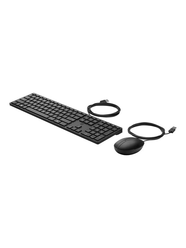 Desktop 320MK - Tastatur & Mussett - Belgisk - Svart