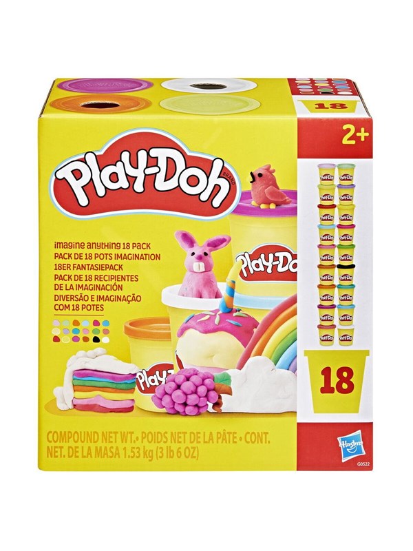 Play-Doh Imagine Anything 18 bokser, 1,53 kg