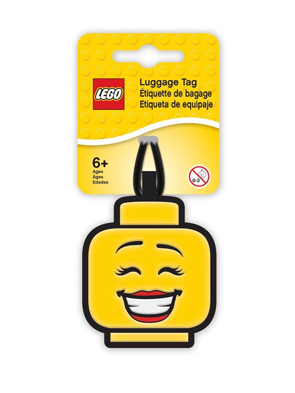 Euromic LEGO Oppgavemerke Jenteansikt