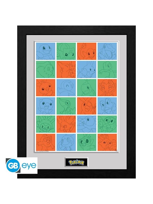 ABYstyle - Framed Print First Partner Grid - 30.5 x 40.6 cm - Bilde