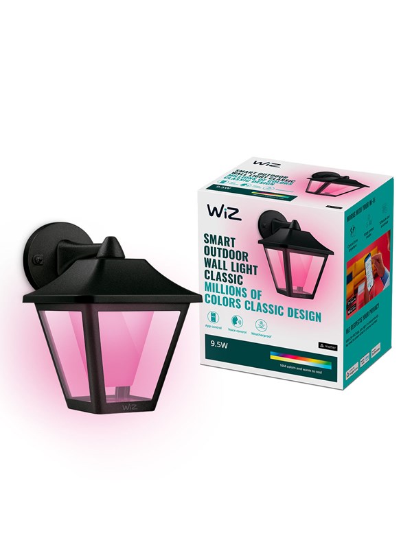 WiZ Smart Utendørs Vegglampe Classic