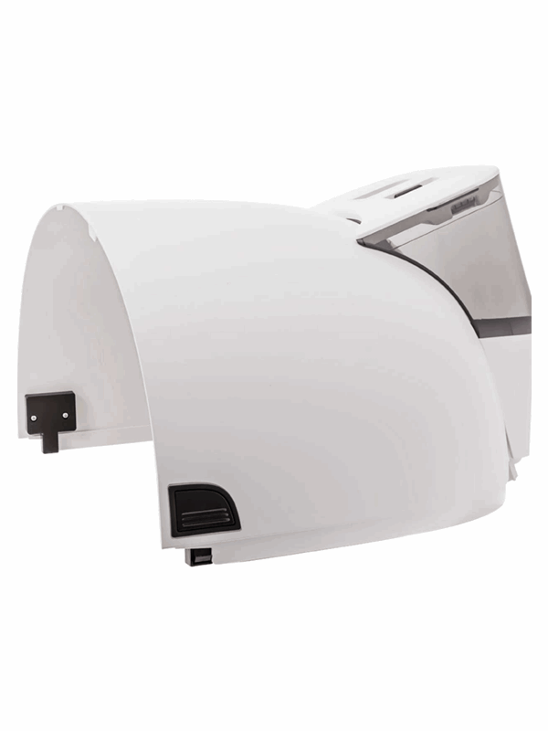 Whisker LITTER HOPPER W/BONNET WHITE