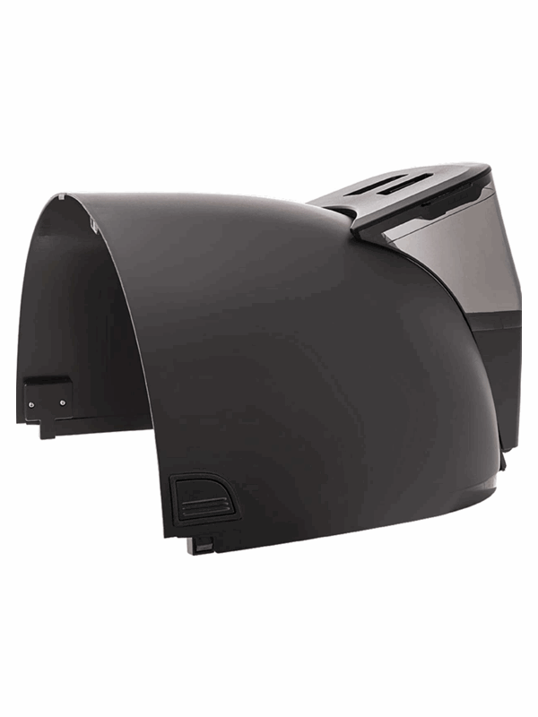 Whisker LITTER HOPPER W/BONNET BLACK