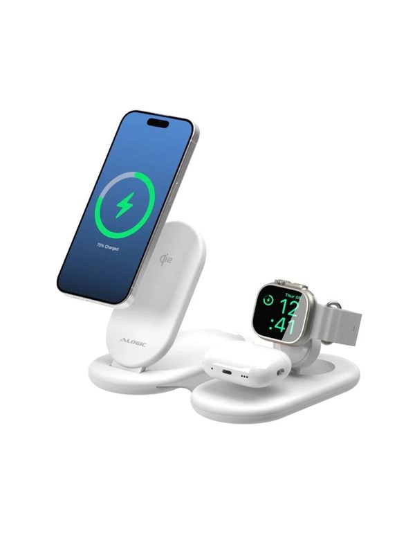 ALOGIC PackAway 3-in-1 Qi2 Fast Wireless Charger – 9350784102171