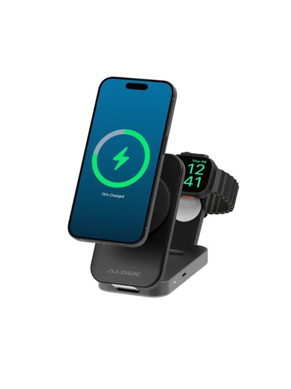 ALOGIC Flip 2-in-1 Qi2 Fast Wireless Charging Stand – 9350784102287