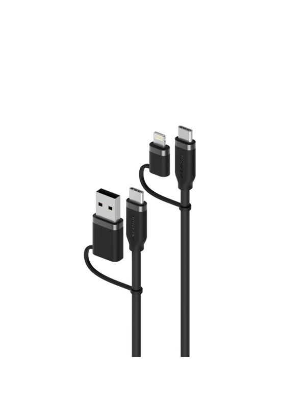 ALOGIC 4-in-1 100W Silicone Flexible Cable – 1.5m – 9350784030221