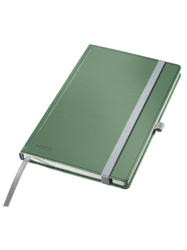 Leitz Style Notebook A5 ruled with hardcover celadon green
