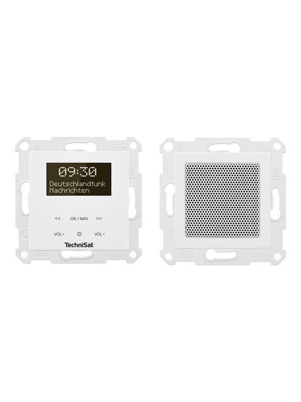 TechniSat DigitRadio UP 55 - DAB/DAB+/FM - Hvit