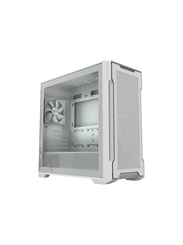 GIGABYTE C102 GLASS ICE - Kabinett - Tower - Hvit