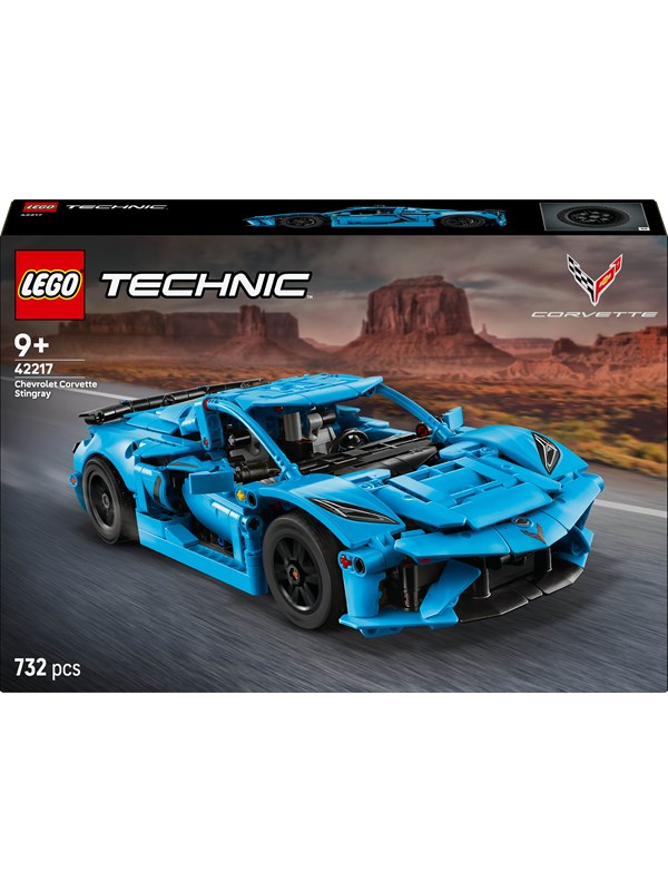 LEGO Agents 42217 Blå Chevrolet Corvette Stingray