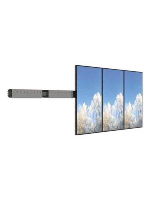 HI-ND VIDEO ROW mounting kit - edge-to-edge - for 1x6 video wall - portrait - Max - recommended for 50"