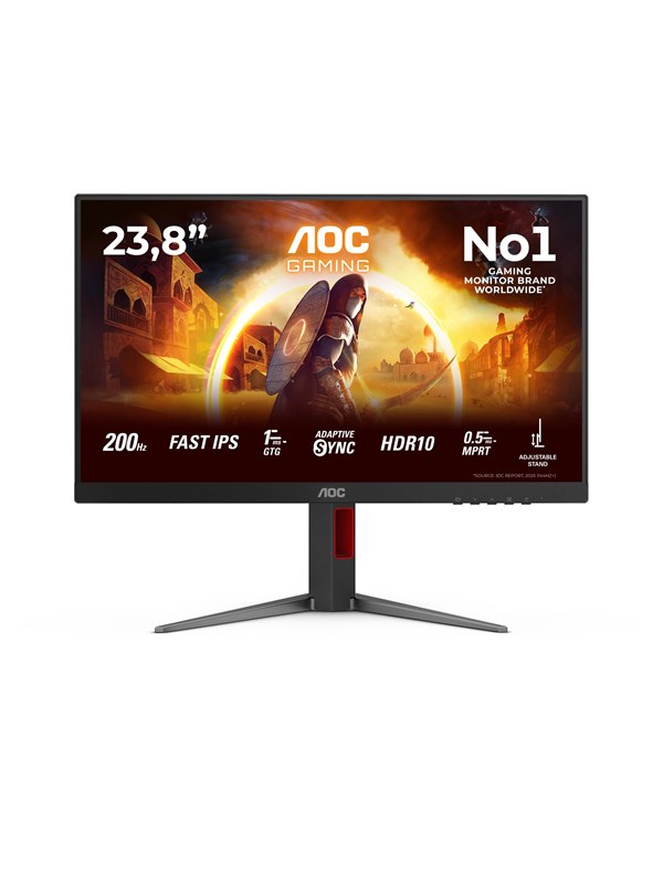 24" AOC Gaming 24G4HA - 1920x1080 (FHD) - 200Hz - Fast IPS