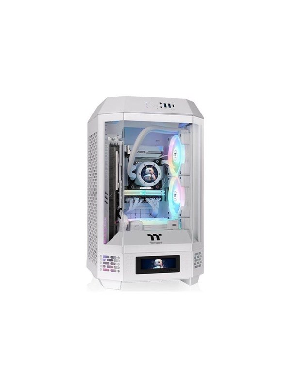 Thermaltake The Tower 250 - Kabinett - Tower - Hvit