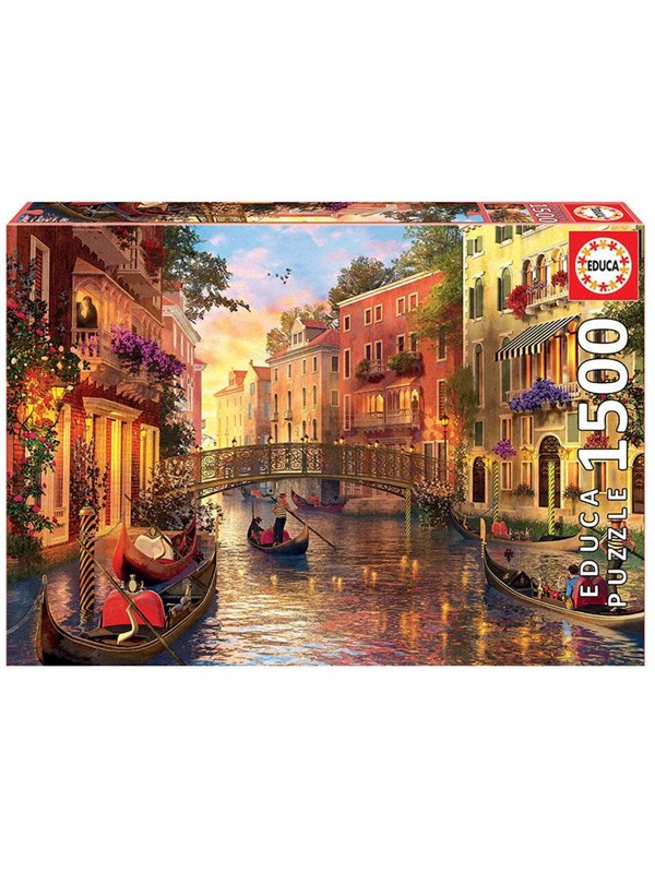EDUCA BORRAS Sunset in Venice puzzle 1500pcs