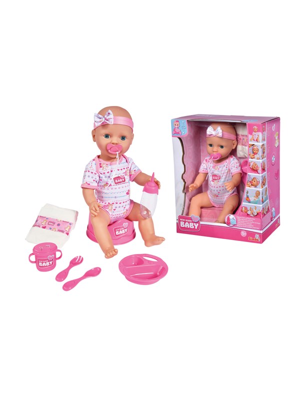 New Born Baby NBB Baby Doll Pink Accessories